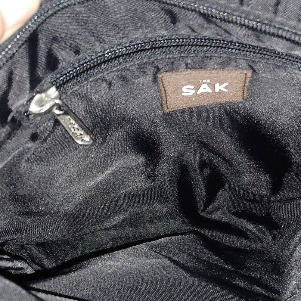 The Sak Black Crochet Crossbody Bag - Picture 5 of 9